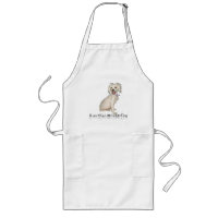 J'adore mon petit chien blanc - Mélange Caniche / 