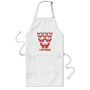 Tablier Long J'Ai Des Crabes Long Apron