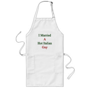 Tablier Long J'ai épousé un type italien chaud