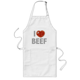 Tablier Long J'aime le boeuf