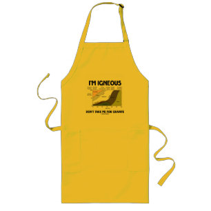 Tablier Long Je suis ingénu ne me prends pas pour granite