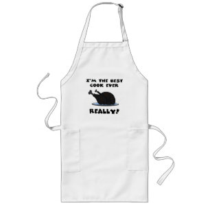 Tablier Long Je suis le meilleur cuisinier jamais Apron