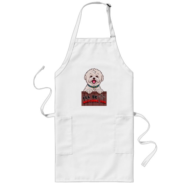 Tablier Long Je te surveillerai (Devant)