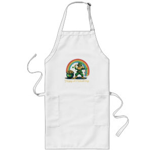 Tablier Long Joyeuse St Patrick journée drôle Leprechaun