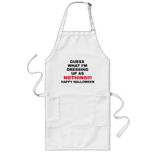 Tablier Long Joyeux Halloween Apron