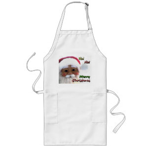 Tablier Long Joyeux Noël au Père Noël