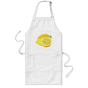 Tablier Long Juste citrons