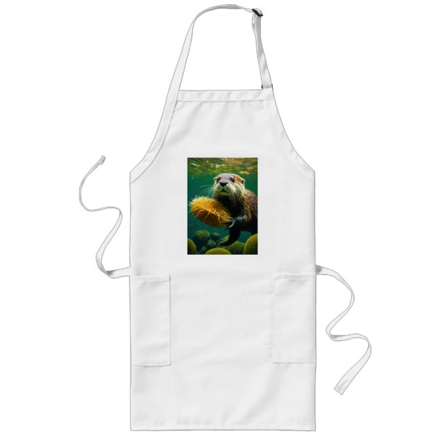 Tablier Long Kelp Forest Playground: The Otter’s World (Devant)