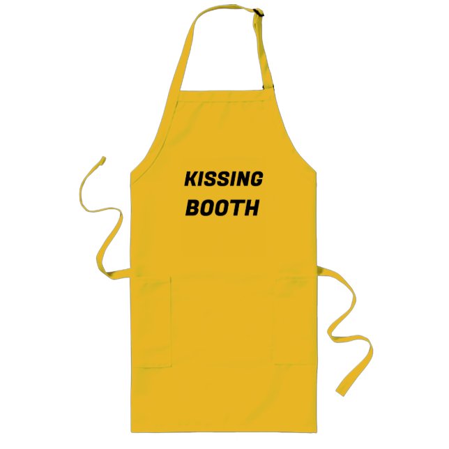 Tablier Long Kissing Booth (Devant)
