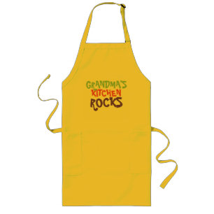 TABLIER LONG LA CUISINE DE GRANDMA ROCKS, APRON