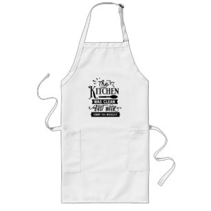 Tablier Long La Cuisine Était Propre Désolé De L'Avoir Manqu