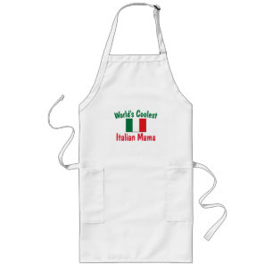 Tablier Long La maman italienne la plus fraîche