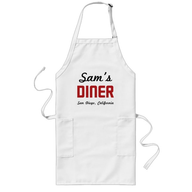 Tablier Long La saga des Lyons ~ Le dîner de Sam (Devant)