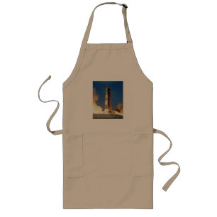 Tablier Long La Terre tremble pendant que Saturne V Blade Skywa