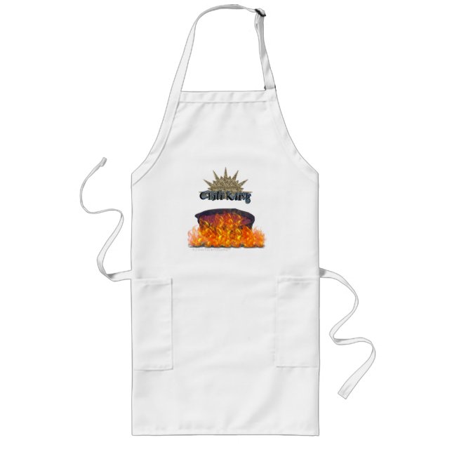 Tablier Long Le Roi Apron de piment (Devant)