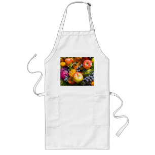 Tablier Long Les fruits et légumes de l'abondance