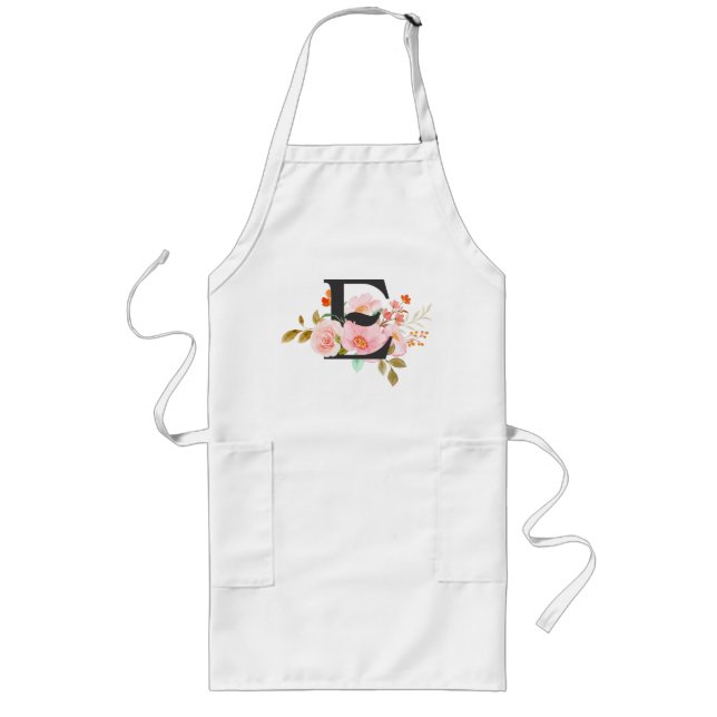 Tablier Long Letter E Long Apron (Devant)