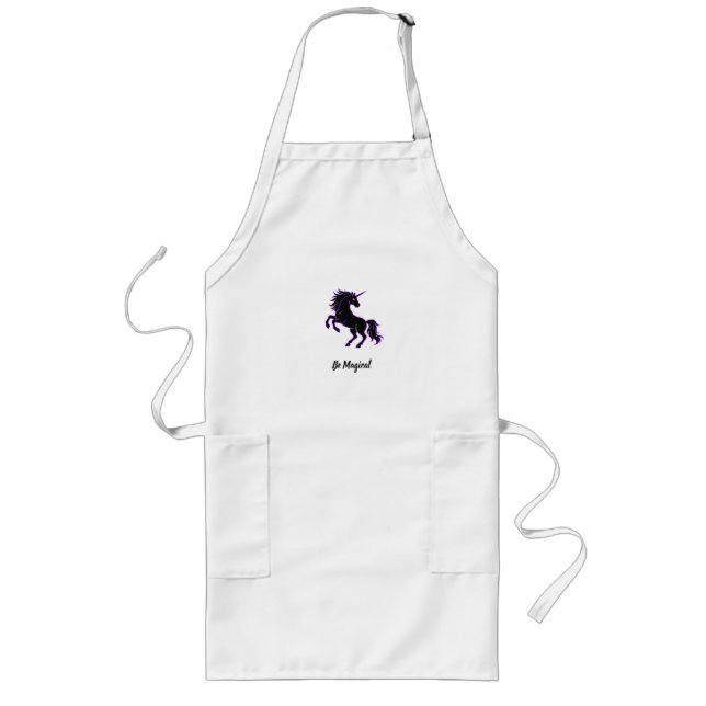 Tablier Long Licorne Magique (Devant)