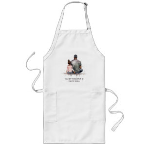 Tablier Long Lien père et fille noir (4)