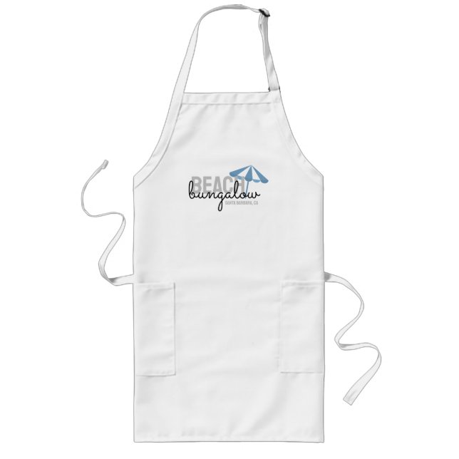 Tablier Long Location Parapluie Plage - Apron (Devant)
