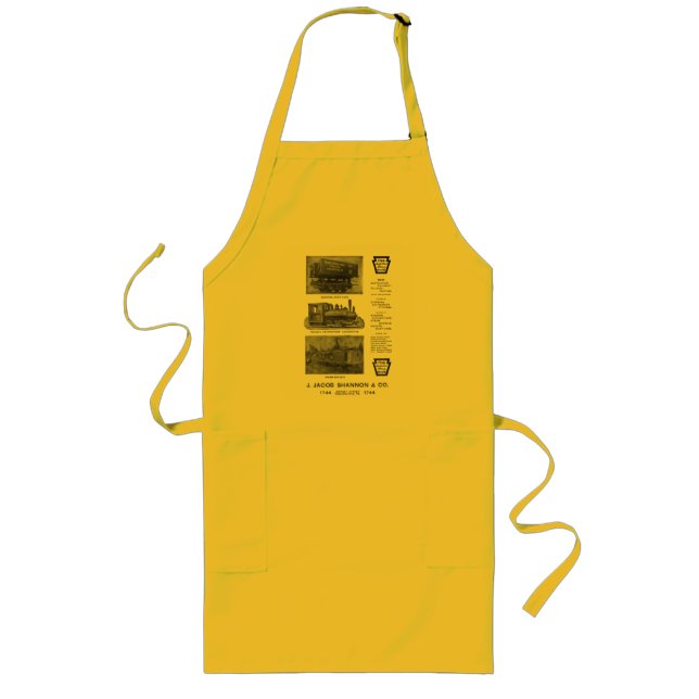 Tablier Long Locomotives de l'entrepreneur en travaux de locomo (Devant)