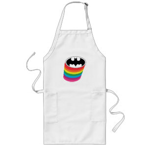 Tablier Long Logo Arc-en-ciel en couche Batman