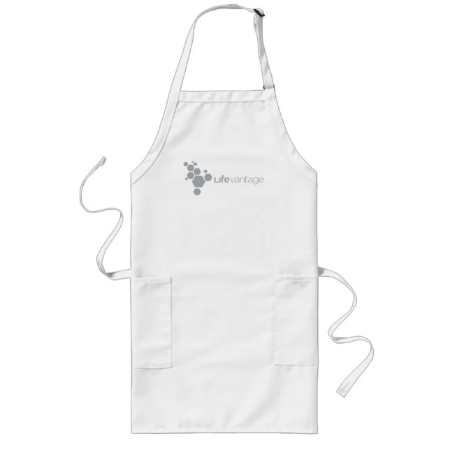 Tablier Long Logo-gris d'entreprise de LifeVantage (Devant)