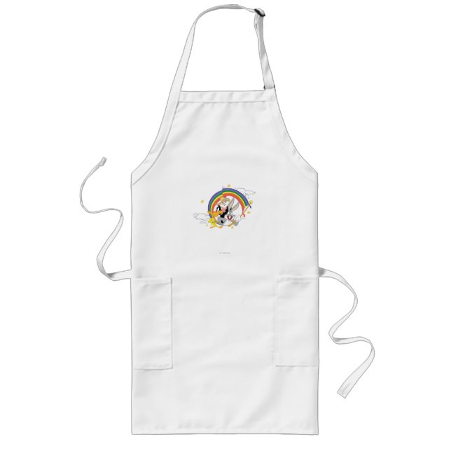 Tablier Long LOONEY TUNES™ - Badge de fierté Aime-Toi (Devant)