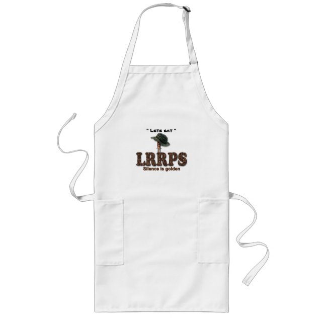 Tablier Long LRRPS LRRP Recon Armée Rangers Marines de la Force (Devant)