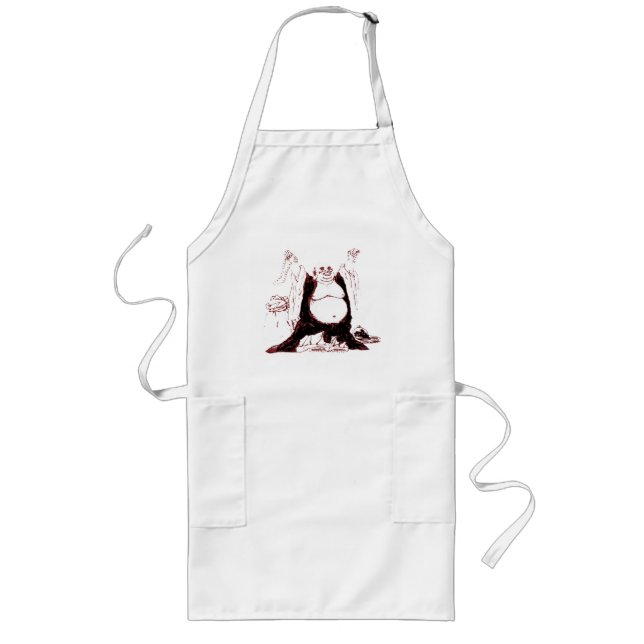 Tablier Long Lucky Buddha Apron (Devant)