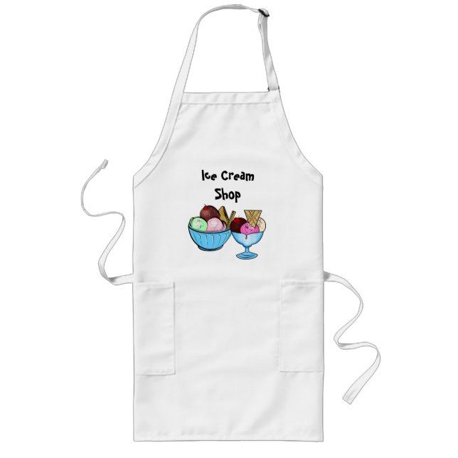Tablier Long Magasin de glace Apron (Devant)