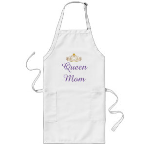 Tablier Long Maman faite sur commande de la Reine