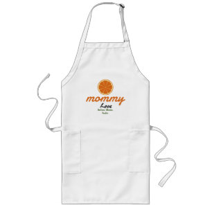Tablier Long maman maman maman maman nom enfant personnalisatio