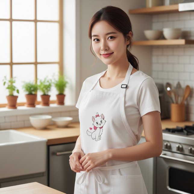 Tablier Long Marie Long Apron (Créateur téléchargé)