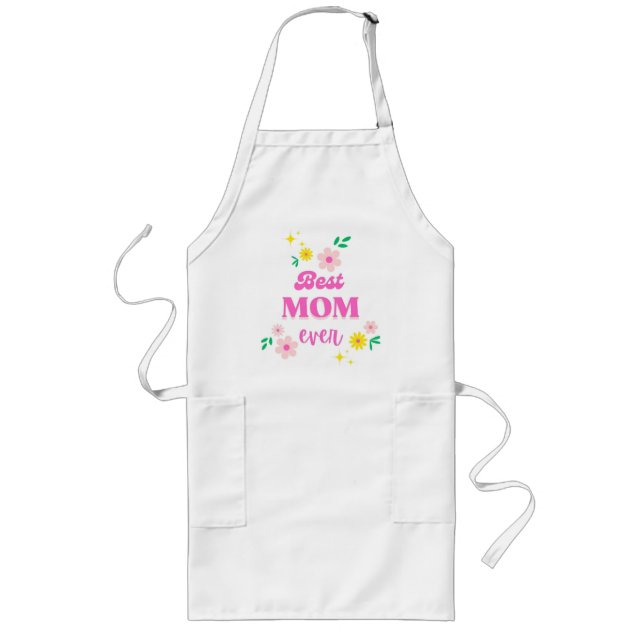 Tablier Long Meilleure Maman (Devant)