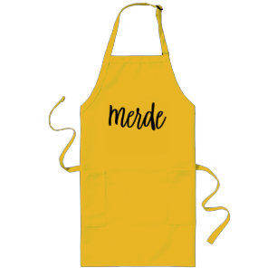 Tablier Long Merde French Chef's Apron