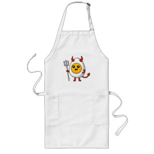 Tablier Long Mignon œuf mimosa Kawaii