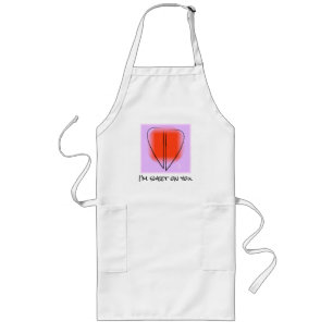 Tablier Long Mod Heart Je suis doux pour toi