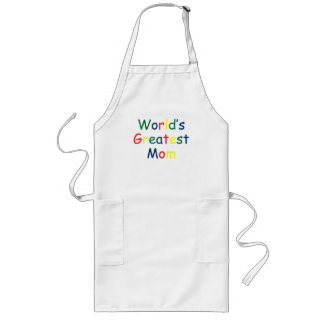 Tablier Long Monde Meilleure maman