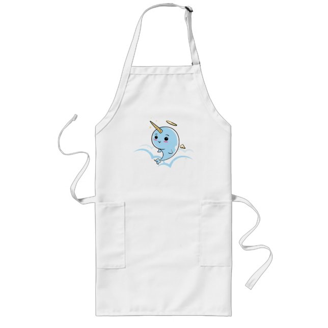 Tablier Long Narwhal Angel Cutie (Devant)