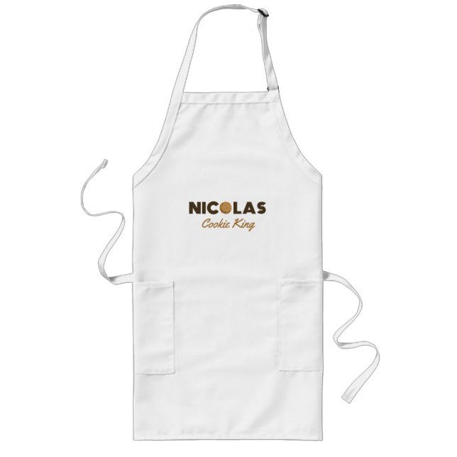 Tablier Long Nicolas cookie King long apron (Devant)