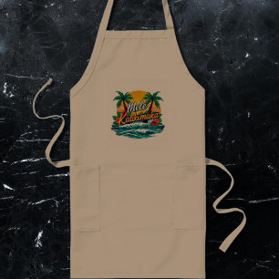 Tablier Long Noël tropical de Mele Kalikimaka