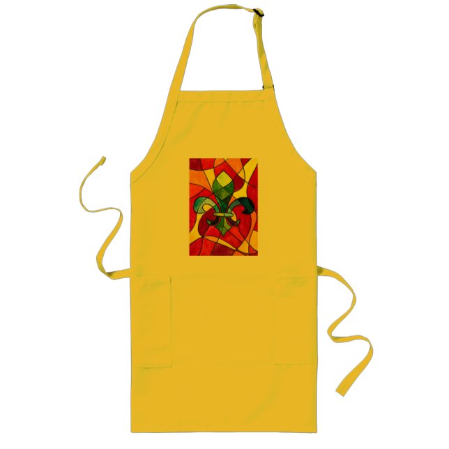 Tablier Long NOLA Series Yellow Apron (Devant)