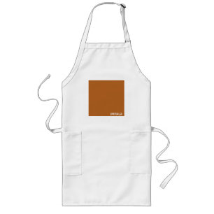Tablier Long Nom de couleur brun Impala