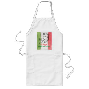 Tablier Long Nourriture italienne I Bleed Marinara Sauce Italie