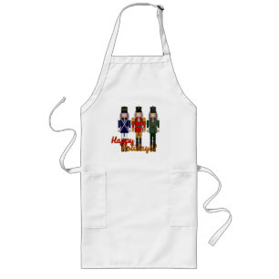 Tablier Long Nutcracker Trio-Red-APRON