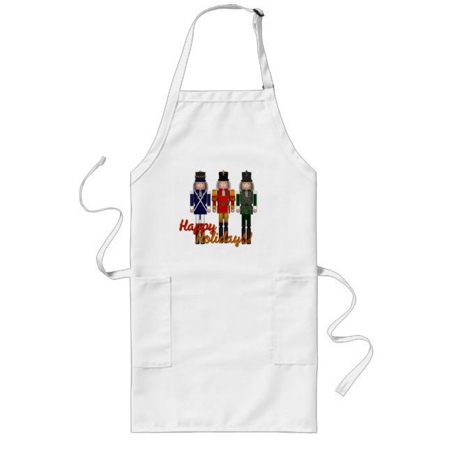 Tablier Long Nutcracker Trio-Red-APRON (Devant)