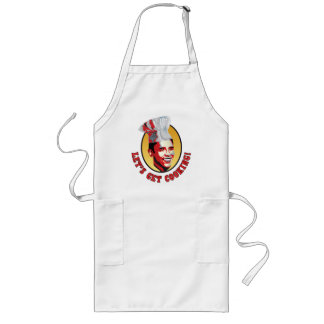 Tablier Long Obtenons la cuisine - Barack Obama - customisée