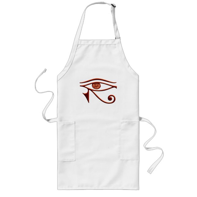 Tablier Long OEil de feu de Horus Apron (Devant)