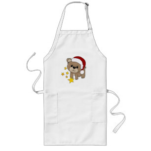 Tablier Long Ours de Noël 